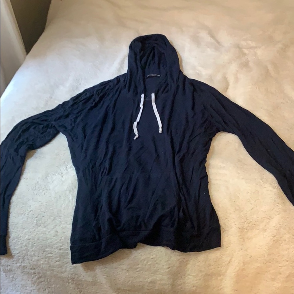 Brandy Melville oversized blue hoodie
